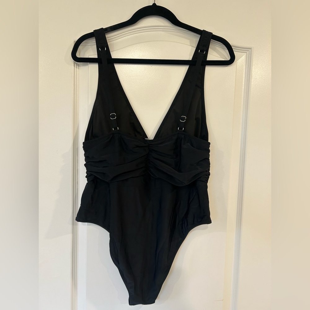 NWT Popvil One Piece Ruched Swimsuit - Picture 2 of 9